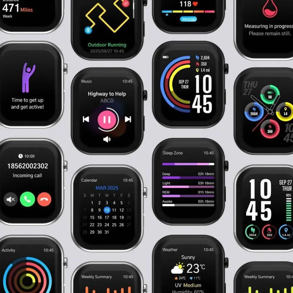 ITouch Air 5 Pro Smartwatch - Black